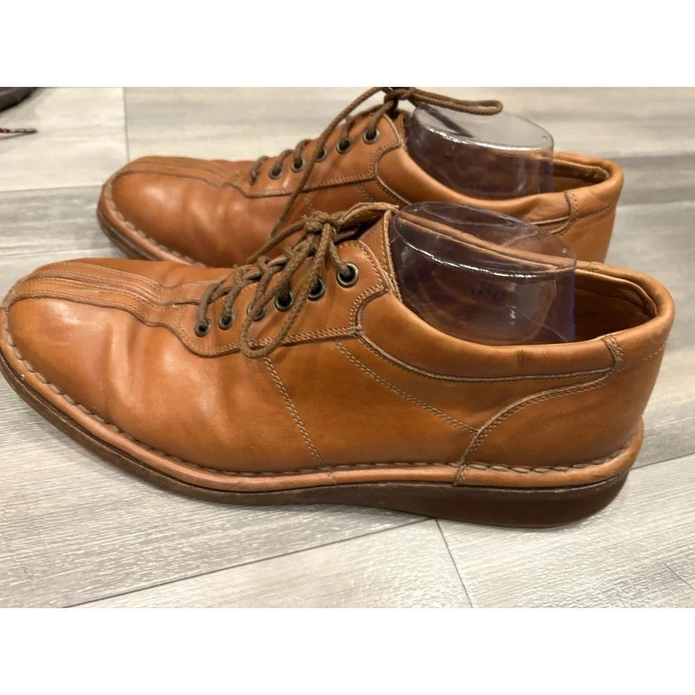 Allen Edmonds Leeds 2.0 Dress Shoes Brown Leather Mens Size 11.5